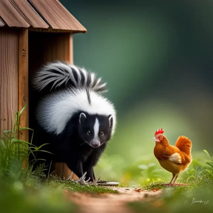 Do Skunks Eat Chickens, Ducks & Turkeys?